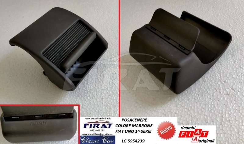 POSACENERE FIAT UNO 1 SERIE MARRONE